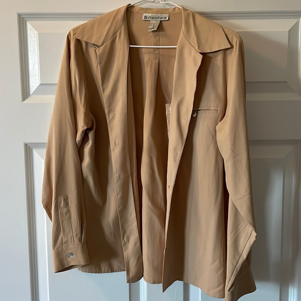 Dress Barn 100% Silk Shirt